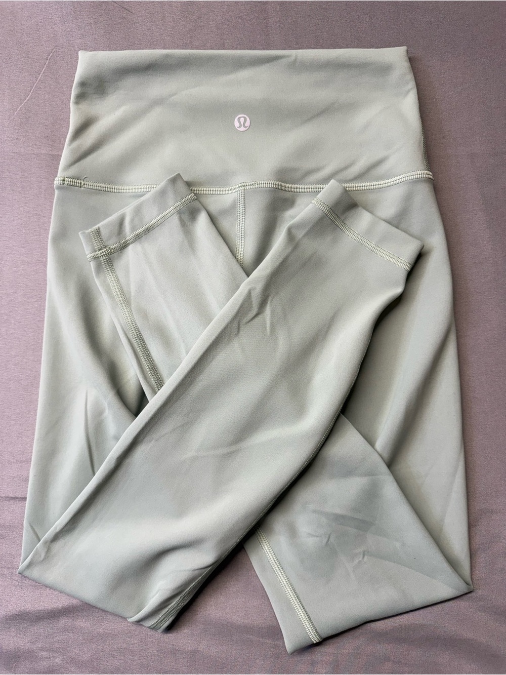 lululemon athletica High-Rise Shorts in Sage Green